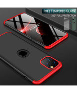 Slim Hybrid Shockproof Thin Case Cover Tempered Glass for iPhone 12 11 P... - £13.89 GBP+