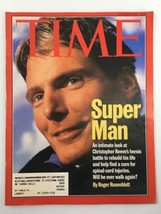 VTG Time Magazine August 26 1996 Super Man Christopher Reeve&#39;s Heroic Battle - £9.65 GBP
