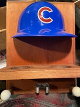 Vintage Chicago Cubs Wall Hanger Display For Balls, Bat and Coats *Pre-O... - $13.99