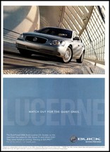 2006 Buick Lucerne CX Luxury Sedan Vintage Print Ad Showroom Photo Wall Art - $10.97