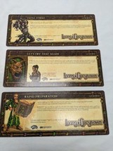 Lot Of (3) Dungeons And Dragons Campaign Cards Living Greyhawk Set 2 - £16.04 GBP
