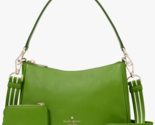 Kate Spade Rosie Shoulder Bag Kelly Green Leather Purse KF086 Turtle NWT... - $128.69