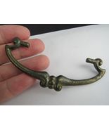 Antique Vintage Brass Drop Pull Bail Handle 3&quot; Repair Desk Dresser - $26.51 CAD