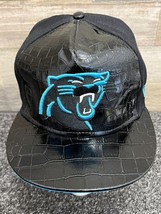 Carolina Panthers NFL New Era Black Alligator Skin Adjustable Snapback C... - £13.45 GBP