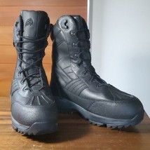 Lacrosse Boots Men Size 14 Safety Steel Toe Waterproof Black Leather Thi... - £92.91 GBP