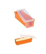 2 pack Silicone Butter Keeper Dish Container Slicer Cutter Softens Storage - $13.56 CAD