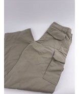 Tru-Spec Tactical Cargo Pants Women&#39;s 6 Brown Khaki Rip-Stop 29&quot; Inseam ... - £22.94 GBP