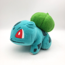 Pokemon BULBASAUR Grass/Poison Type 5&quot; Plush Toy Stuffed Animal Tomy 2016 - £11.79 GBP