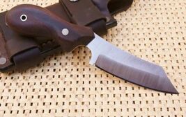 Carbon Steel Fixed Blade Tanto Knife Hunting Skinning Camping Tactical O... - $23.75