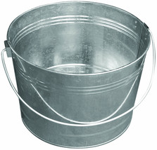 4.25 Gallon Galvanized Round Tub For Stock Feeding Watering and Other Fa... - £23.55 GBP