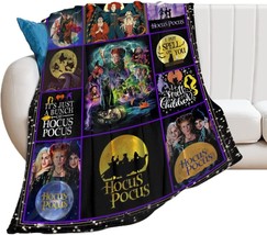 Hocus Halloween Pocus Super Soft Throw Blanket Air Conditioner Blanket, 50&quot;X40&quot; - £25.91 GBP