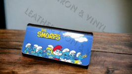 Women&#39;s Trifold Wallet - The Smurfs Design - £19.89 GBP