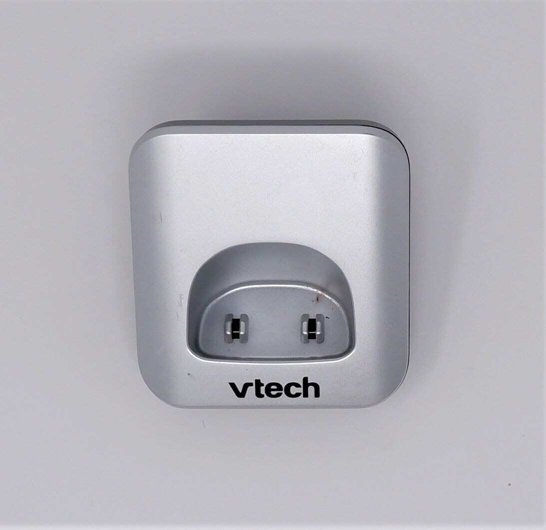 VTECH CS6649 SILVER/BLACK DECT 6.0 PHONE HANDSET CHARGING BASE FOR CS664... - $4.98