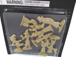 Halloween Witch Toy Figures 8 ct Characters Plastic Mini Witches Toppers Figure - £9.55 GBP