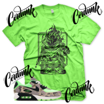 New Green YOUNG FLAMES Sneaker T Shirt for Air Max 90 Ghost Green Duck Camo Neon - £20.49 GBP+