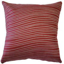 Meraki Spanish Red Throw Pillow 19x19, with Polyfill Insert - £64.10 GBP