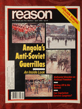 REASON magazine April 1984 Guerillas Soviets Angola Julian L. Simon Nathaniel Br - £13.81 GBP