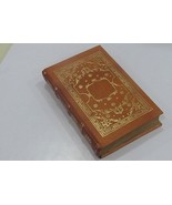 NauticalMart Vintage Decor- Handmade Orange leather Wood Book Box - $53.92 CAD