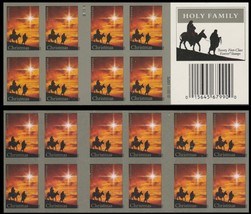 4711c, No Die Cut Booklet Pane of 20 - Holy Family  -  Stamps - $31.45