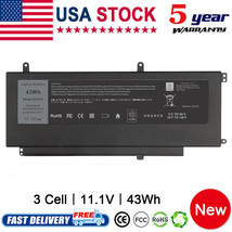 43Wh D2Vf9 Battery For Dell Inspiron 15 7547 7548 Vostro 5459 0Pxr51 Notebook Pc - £31.32 GBP