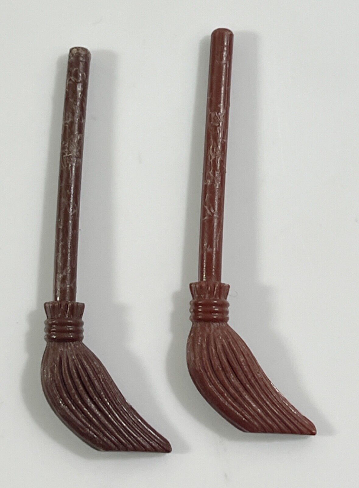 LOT OF 2 Lego New Minifigure Dark Brown Minifigure Utensil Broom Harry P... - $4.90