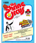 The Shrine Circus 1988,  Program and Coloring Book - $9.85