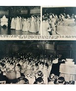 1952 Queen Charlotte Birthday Ball Debutantes UK Sphere Magazine Page DW... - $551.07 MXN
