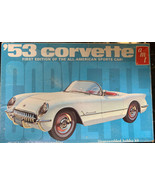 ‘53 Corvette Model Car Kit, AMT ERTL #6552, FIRST EDITION AMERICAN SPORT - $468.13 MXN