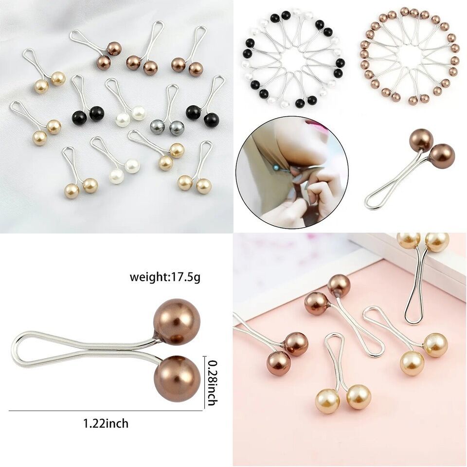 Scarf Pin Fancy Brooch Headscarf Muslim Hijab Pin - $2.96+
