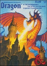 Dungeons &amp; Dragons Dragon Magazine #49 Cover Art Refrigerator Magnet NEW... - £3.13 GBP