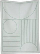 FERM LIVING Home Tea Towel Outline Tea Towel Printed Mint Size 50x70 5050 - £28.75 GBP