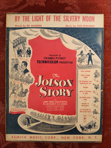 RARE Sheet Music By The Light Of The Silvery Moon Jolson Story Madden Edwards - £12.94 GBP