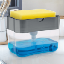 Dish Soap Dispenser and Sponge Holder with Lotion Bottle - £11.76 GBP