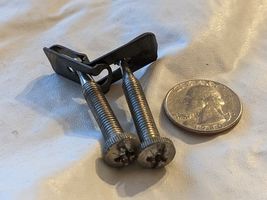 Lot De 2 ADC Accutrac 4000 Platine Plat Ensemble Verrouillage Vis Pièce ... - $40.53