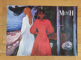 Edward Munch - Originale Exhibition Poster - Munch IN Francia - Manifesto - 1991 - £117.97 GBP