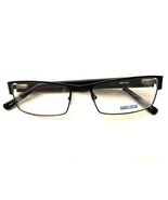 Robert Mitchel Eyeglasses Frames RM 2016 BK Black Rectangular Full Rim 5... - $53.46