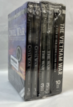 Ken Burns: The Civil War &amp; The Vietnam War &amp; The War Documentaries DVD 3-Box Set - £39.50 GBP