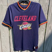 Cleveland Cavaliers Blue Short-Sleeve Shirt Jersey Style NBA Merchandise Size SM - £10.27 GBP