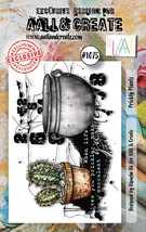 AALL And Create A7 Photopolymer Clear Stamp Set-Prickly Plants - $12.09