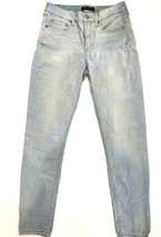 Aeropostale Jeans Womens 4 Blue High Waisted Jeggings Light Denim Distre... - £6.16 GBP