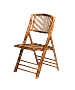 Commerical Seating Products Bamboo Folding Chairs, Wood Set of 1 - $1,854.59 MXN