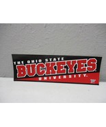Vintage Ohio State Buckeyes University Bumper Sticker NEW!! 3 x 9 1/4 In... - $187.20 MXN