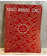 Award Winning Songs by Paul Francis Webster Sheet Music Song Book 1964 - £6.25 GBP