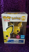 Funko Pop Games Pokemon Flocked Pichu #579 Wondercon 2020 Shared Exclusive - £31.45 GBP