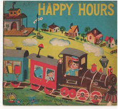 Vtg 1950s Happy Hours Golden Rose Picture Story Book Rosa D&#39;Oro Milan Italy - £5.49 GBP