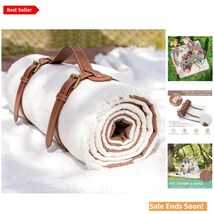 2-in-1 Waterproof Picnic Blanket Large Foldable Beach Mat for Camping Ou... - $77.17