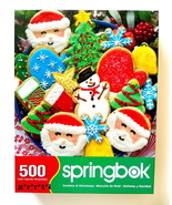 Springbok Cookies and Christmas 2014 Exc Condition 500 Pc Complete - £23.89 GBP