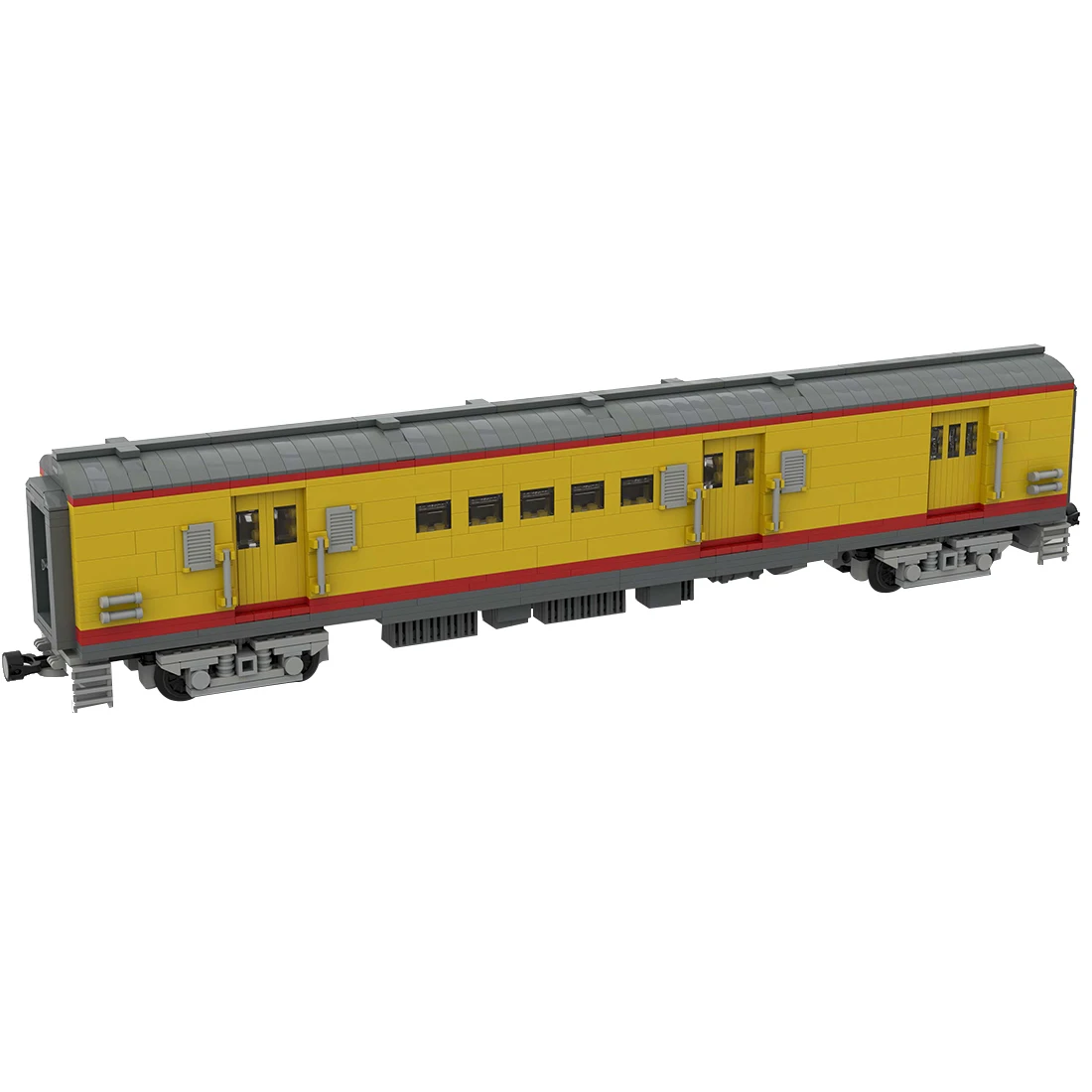 Authorized 3326430 MOC-45185 1143Pcs+ Union Pacific RPO Coach Model Passenger - £188.37 GBP