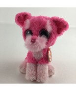 Ty Beanie Boos Cherry Puppy 6&quot; Plush Stuffed Toy Sparkle Eyes with TAGS ... - £23.42 GBP
