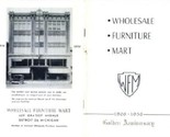 1956 Wholesale Furniture Mart Catalog Detroit Michigan 50th Anniversary ... - $21.75